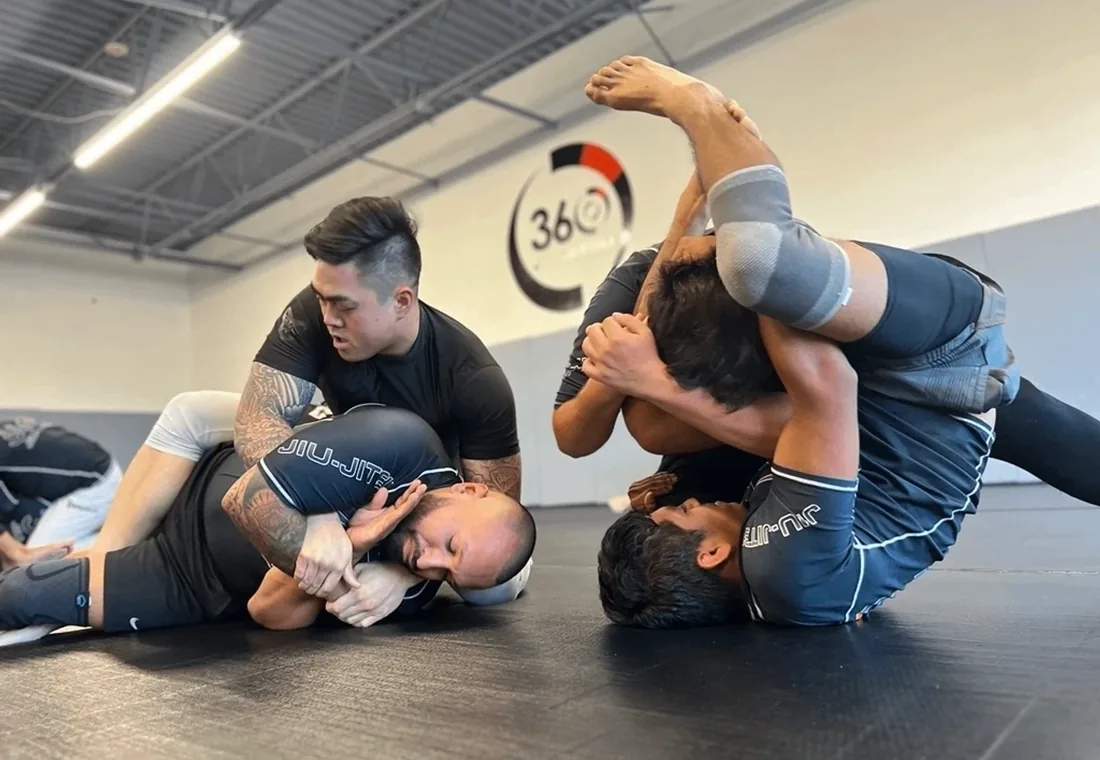 Students rolling at the academy