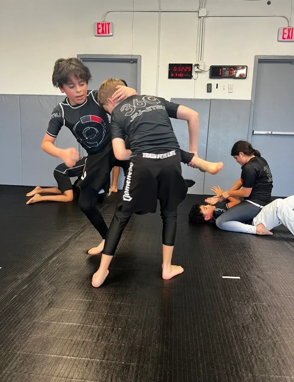 Live rolling at 360 Jiu-Jitsu